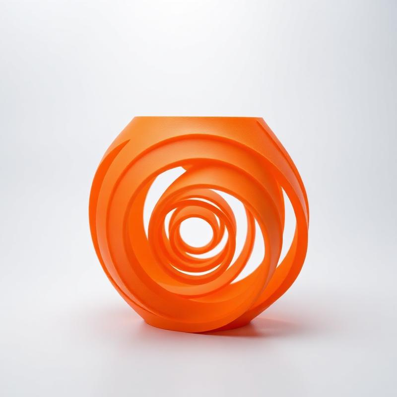 Vaso Espiral Geométrico